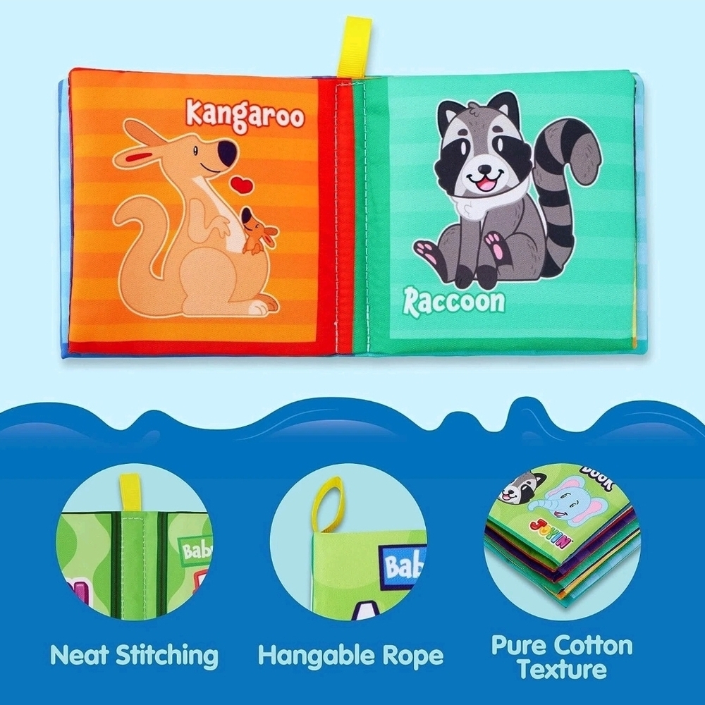 Baby's First Soft Cloth Books Set - Multicolor - Picture 5 of 16